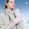 Vanolu Winter Gloves for Women Men, Touchscreen Cold Weather Gloves