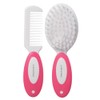 Dreambaby Deluxe Super Soft Bristles Brush and Comb Set -