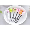 Fruit Fork, Cute Set of 6 Fruit Forks with Holder