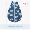 Baby Comfort Sleeping Bag 0.5 Tog Sleep Sack 100% Cotton,