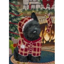 Doggie of The Day Scottish Terrier Dogs - Stocking Hung - Jigsaw Puzzle for Adults - Interlocking Puzzle Game Artwork - Gift for Dog Lovers, 200 pcs. DOTD200PZLE3930