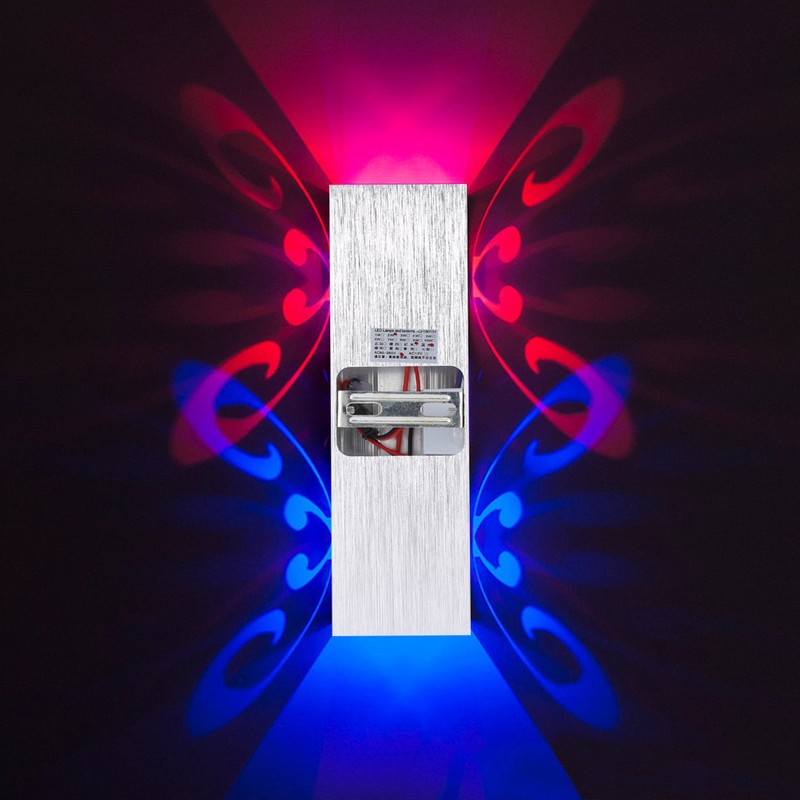 Modern LED Wall Lamp Bedroom Bedside Lamp Corridor Backdrop Decoration