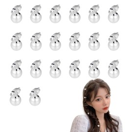 Doyime Pearl Hair Pin, Pearl Hair Ornament, Set of 20, Pearl Pin, Clip Type, Hair Braid, Cute, Hair Accessories, Weddings, Parties, Coming-of-age Ceremonies, Graduation Ceremonies, Kimono Dresses,