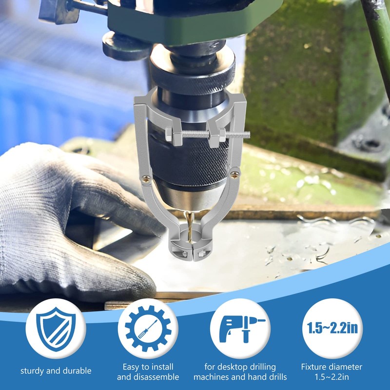 Square Hole Drill Bit Adapter for Easy Installation and Disassembly