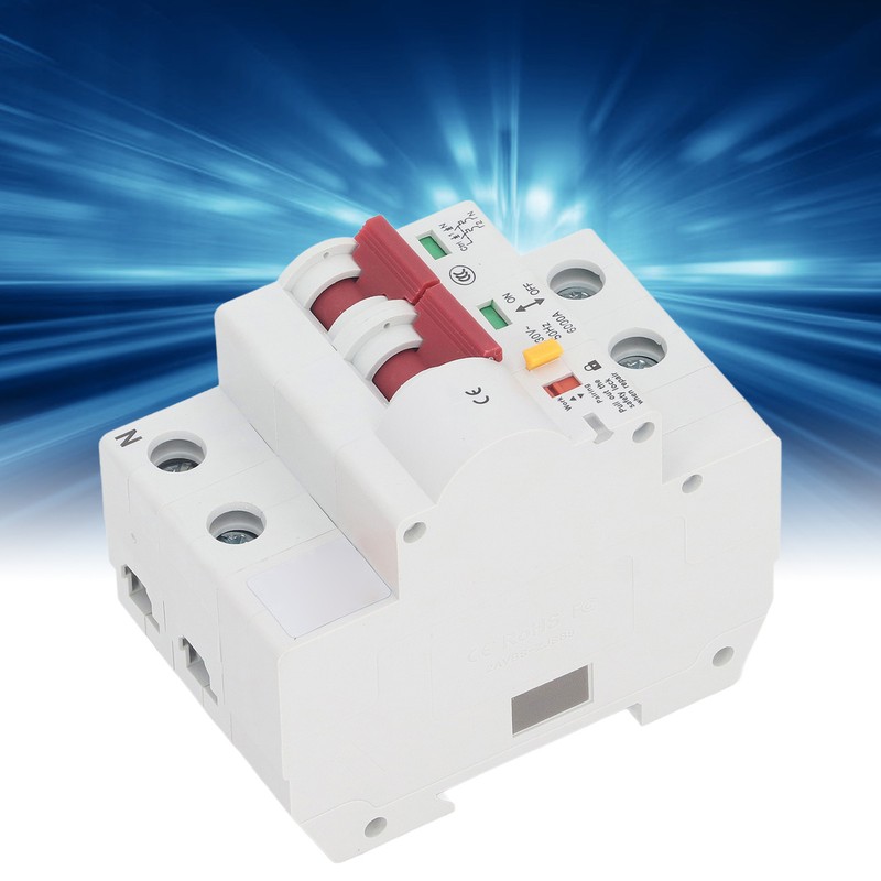 Smart Circuit Breaker Active Passive Signal Control 2P Miniature Breaker