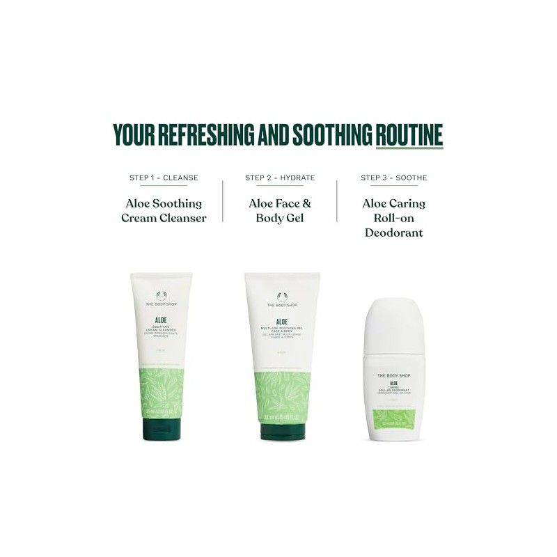 The Body Shop Aloe Multi-Use Soothing Gel, 6.76 Fl Oz