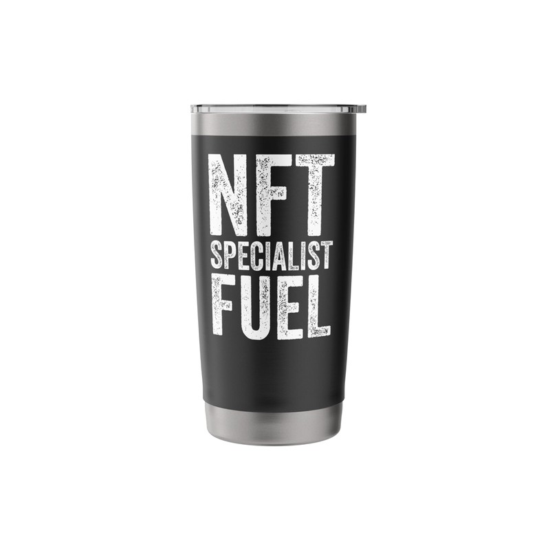 NFT Specialist Fuel Funny Crypto Coffee Lover Stainless Steel Insulated