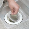 Zthluyc Punching Garbage Trap for Bathtub Drain, Stainless Steel Sink