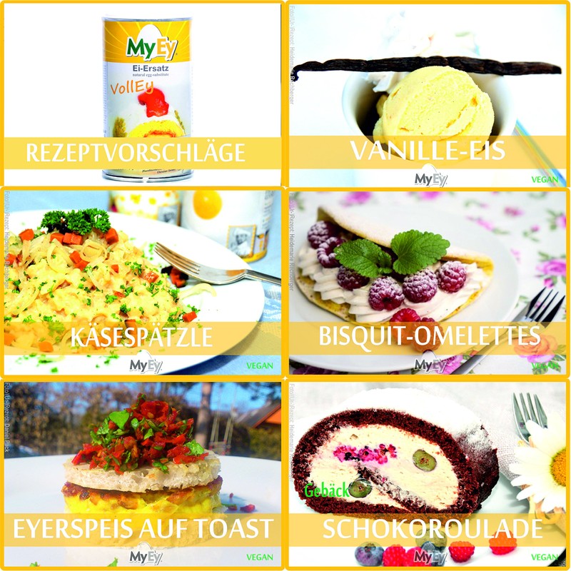 MyEy VollEy Egg Replacement 200 g - Full Egg Powder
