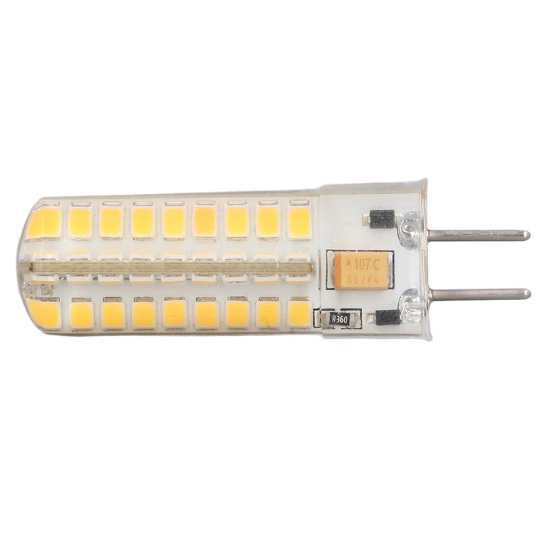 6Pcs GY6.35 LED Bulb 7W AC DC12V 700lm 72 LEDs
