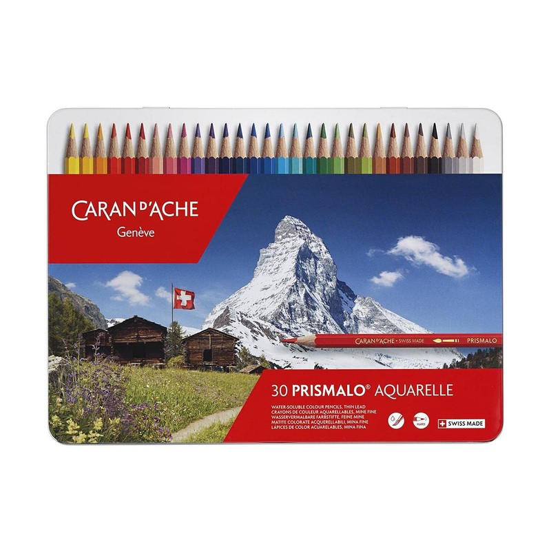 Caran D'ache Prismalo Aquarelle Colour Pencil - Assorted (Pack of