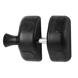 Moosyne Black Magnetic Gate Latches, Fences Side Pull, Magnetic Latch for Home, Yard & Garden