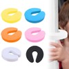 MEXRUMI Pack of 6 Baby Door Stops with Anti-pinch Protection,