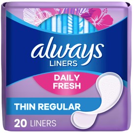 Always Liner, Regular, 0.2 lb, Lavender