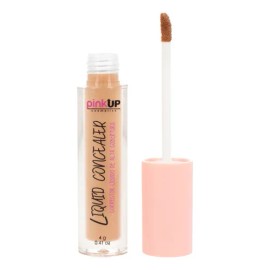 Pink Up PKLC200 Corrector De Larga Duración, No Se Cuartea, Hidrata 4 mL Beige Unidad