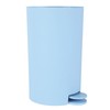 MSV Pedal bin Osaki 3l in Light Blue, Stainless-Steel, 3
