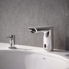 GROHE 36468000 Bau Cosmopolitan E Touchless Electronic Faucet Less Mixing,