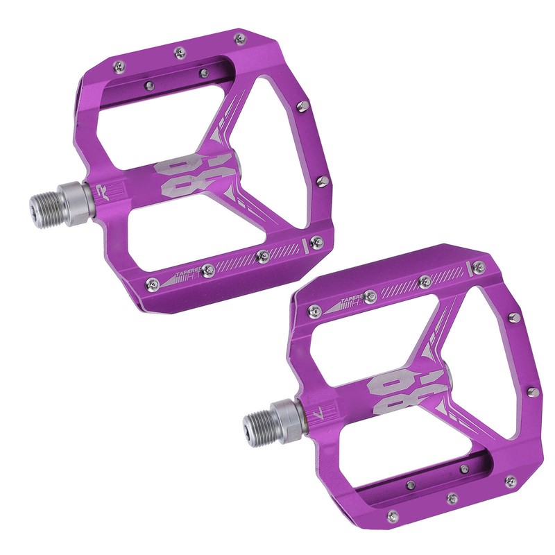 Enlee 2pcs Mountain Bike Pedals NonSlip DU Bearing Lightweight Bicycle