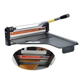 18" Vinyl Floor Cutter, 12mm Laminate Flooring Cutter Kit For Laminate, Engineered Hardwood, Siding, LVT, VCT, SPC, LVP, WPC and Vinyl Plank