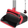NACENA Broom and Dustpan Set, 52-in Long Adjustable Handle Broom
