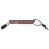 Coffee Grinder Cleaning Brush Curved Wood Handle Brush for Home