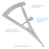 TOYMYTOY Castronomius Stainless Steel Caliper Double Eyelid Designer Measuring Eyelid