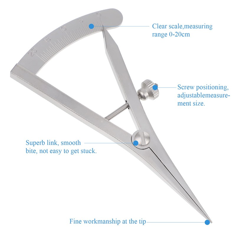 TOYMYTOY Castronomius Stainless Steel Caliper Double Eyelid Designer Measuring Eyelid