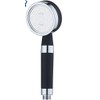Housler® Gloss Black Metal Constructed Pressure increasing Shower Head and
