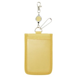 LIHIT LAB Myfa A3300-5 Trading Card Pass Case and Card Stand, Oshi-Katsu (Fan Culture), Fan Goods, Honey Yellow