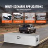 VEVOR Heavy Duty Aluminum Truck Bed Tool Box, Diamond Plate