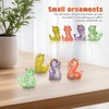 Cabilock Mini Dragon Garden Layout Decors 4pcs Dragon Figurine Decorative
