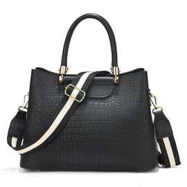 LEMEDE Purse Strap Wide Replacement Crossbody Bag Straps, 1.5" Canvas Handbag Shoulder Strap, Adjustable Tote Belt（Gold Hardware