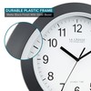 La Crosse Technology WT-3129B 12 Inch Atomic Analog Wall Clock,