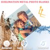 ToBeAce 20 Pcs Sublimation Metal Photo Blanks 12"x12", Aluminum Sublimation