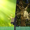 M METERXITY 2-Pack Solar String Globe Light for Outdoor, Total