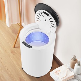 Meticuloso Meticuloso Compact Electric Spin Dryer, Portable Laundry Dryer for Apartments, Schools, Dorms, RVs, Camping