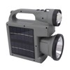 Solar Flashlight Handheld LED Spot Light Flashlight with Dual Side