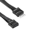 Iesooy Motherboard Front Panel Extension Cables, F Panel 9-Pin Male