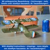 Sopwith Camel Slow Flyer Model Airplane Kit, Scale 1/20, Wingspan