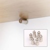 Sourcingmap 21mm x 8mm Metal Cylindrical Rod Studs Pegs Shelf