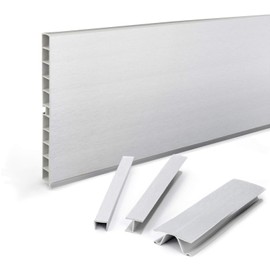 DQ-PP Skirting Board | 150 mm | Plastic | Base | Base Profile | Kitchen Plinth | Kitchen Skirting Board for Built-In Kitchens