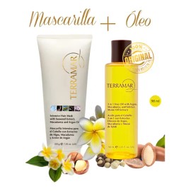 Mascarilla Intensiva 200g + Oleo De Argan 98ml Terramar