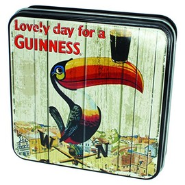 Guinness Toucan Gift Tin Filled with 100 g Soft Caramel Confectionery
