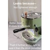 CAPFEI Bottomless Portafilter 51 mm for Casabrews CM5418/Cecotec Power Espresso