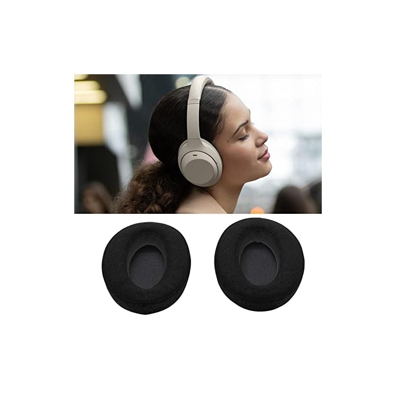 ASHATA Ear Pads for WH-H910N, Soft Memory Foam Protein Leather,