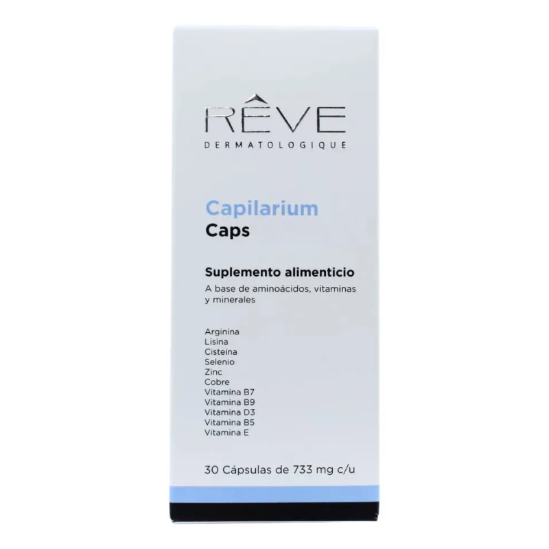 Reve Capilarium Capsulas Suplemento Alimenticio 30 Capsulas Sabor N/a