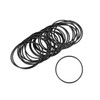 sourcing map O-Rings Nitrile Rubber Width 1.5 mm Round Gasket