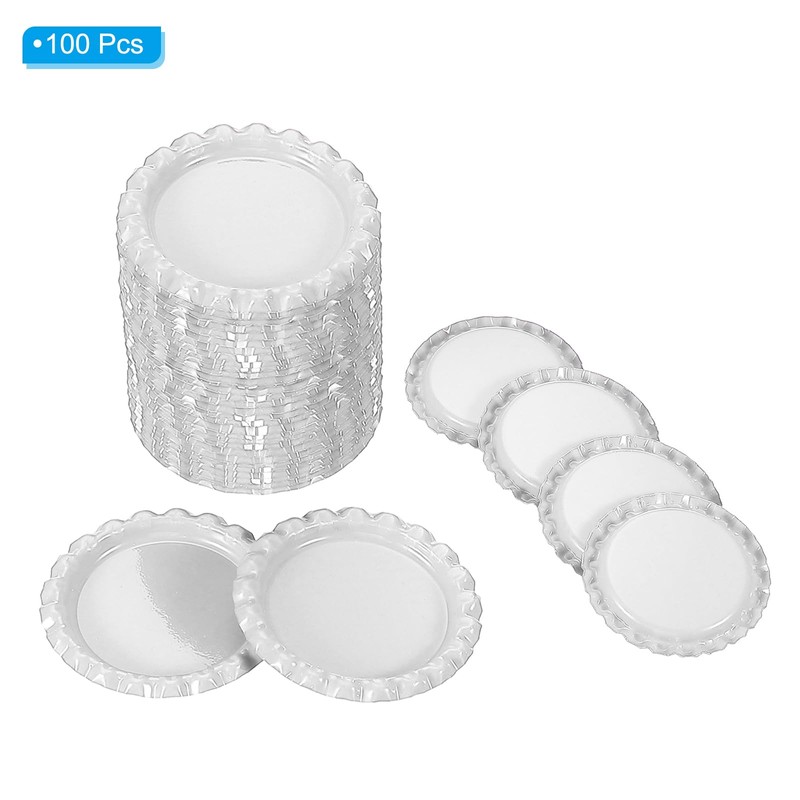 PATIKIL 100 Pieces Bottle Caps for Crafts, 1 Inch Decorative