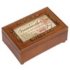 Cottage Garden Grandmother Our Lives Much Joy Woodgrain Embossed Jewelry