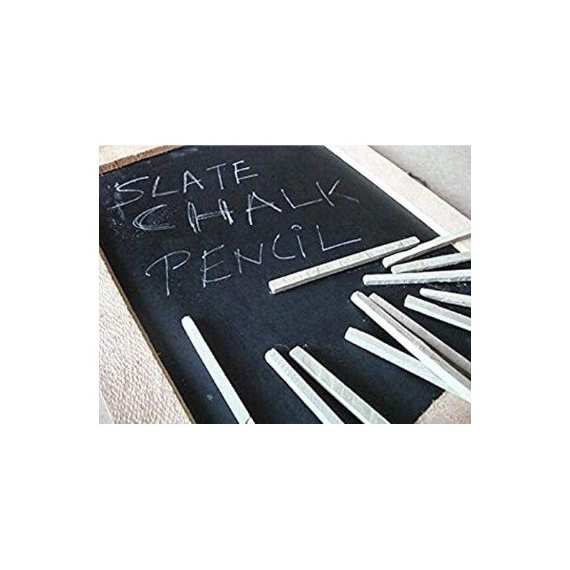 Yuktha Slate Pencils - 50 sticks | Premium Natural Slate